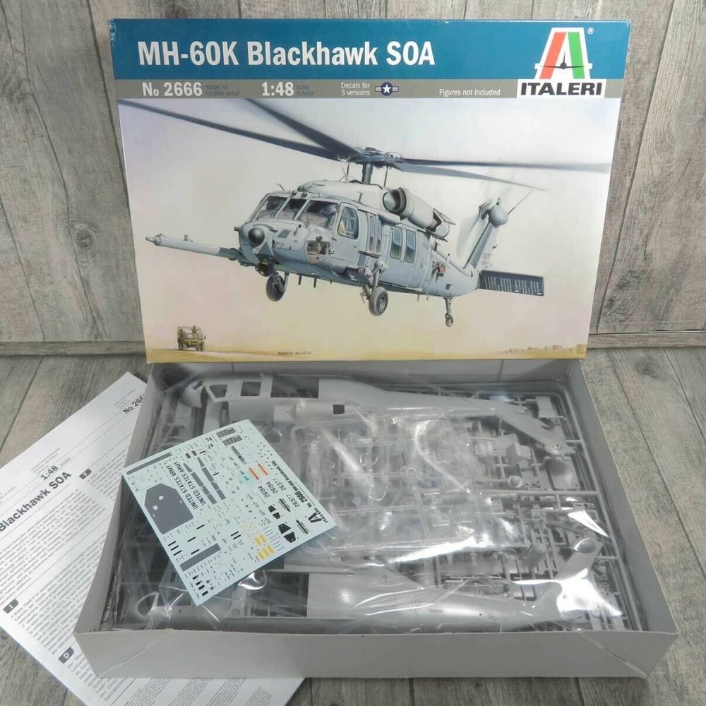 Petrohobby Modelismo Helicoptero Mh K Blackhawk Soa Kit